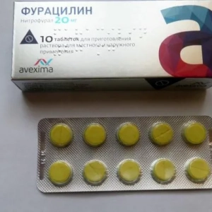 Розчин фурациліну для полоскання горла і порожнини рота: інструкція із застосування